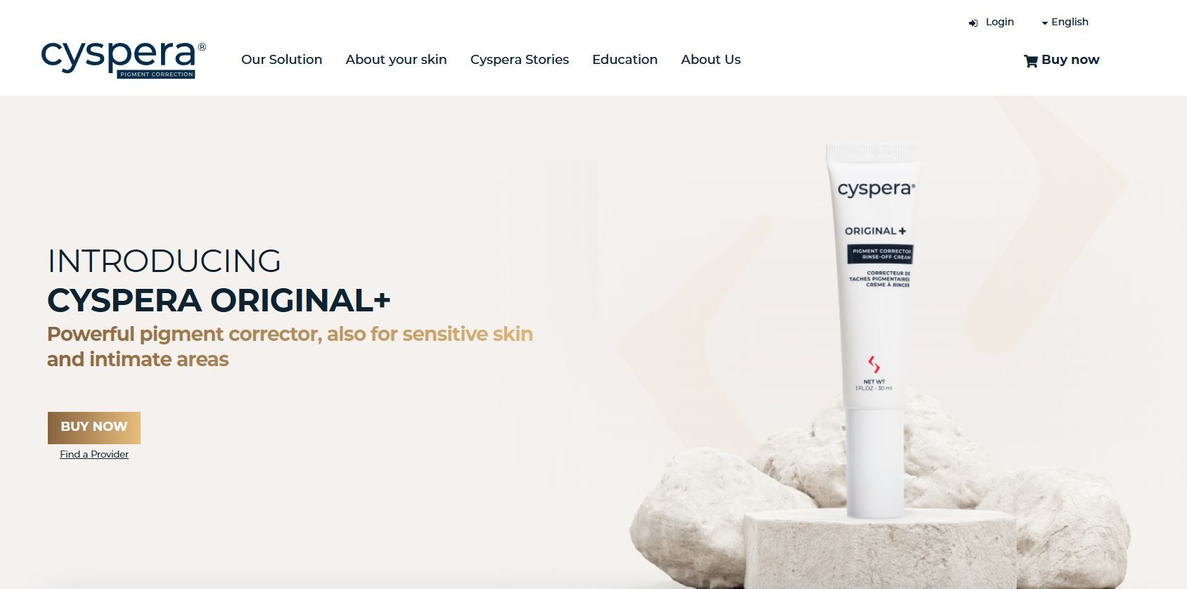 Cyspera website screenshot 2025